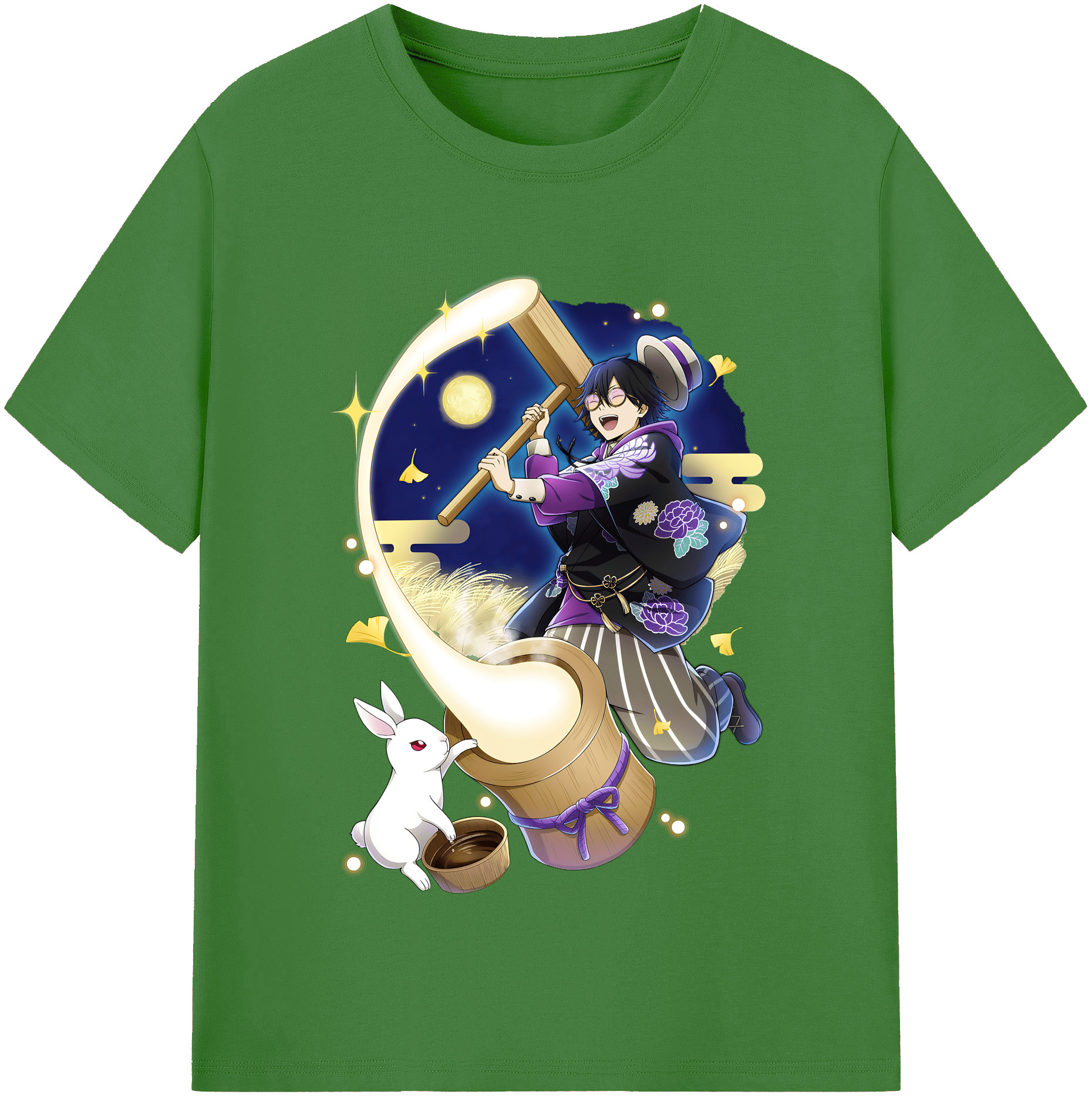 （画像用） 文豪ストレイドッグス Bungo Stray Dogs レディースカジュアルプリントTシャツ（綿100％）